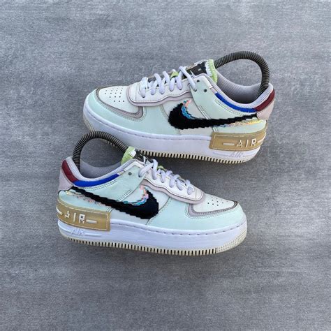 nike shadow groen|Nike Air Force 1 Low Shadow 8 Bit Barely Green .